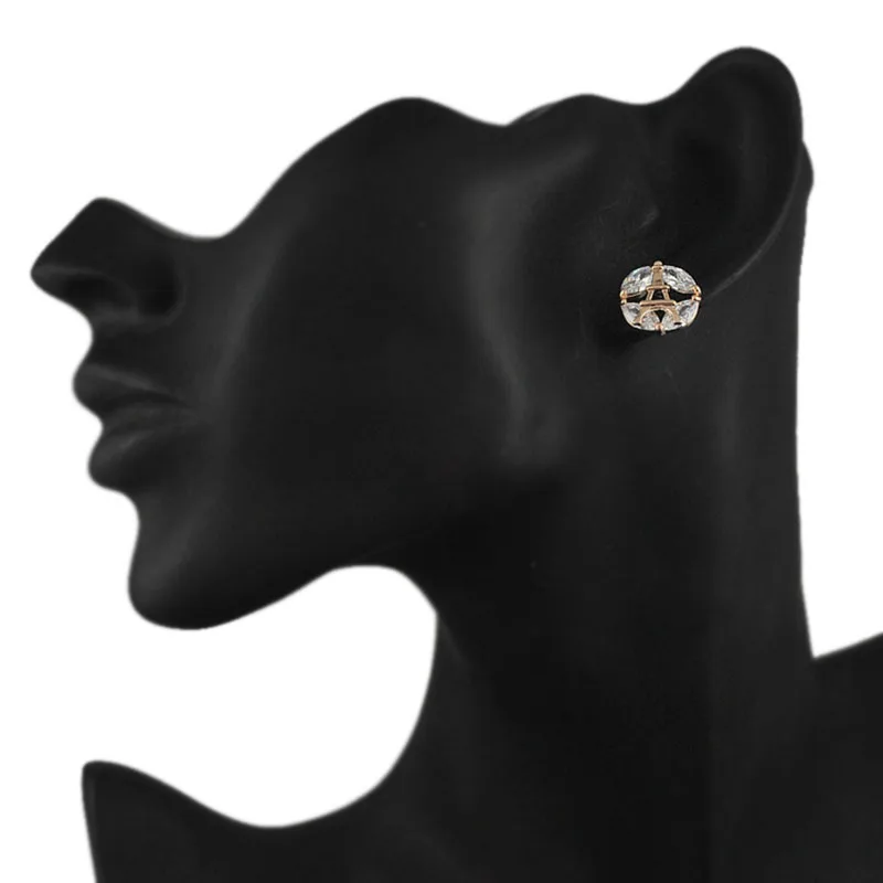 Женские серьги гвоздики Simiry брендовые с кубическим цирконием модные украшения