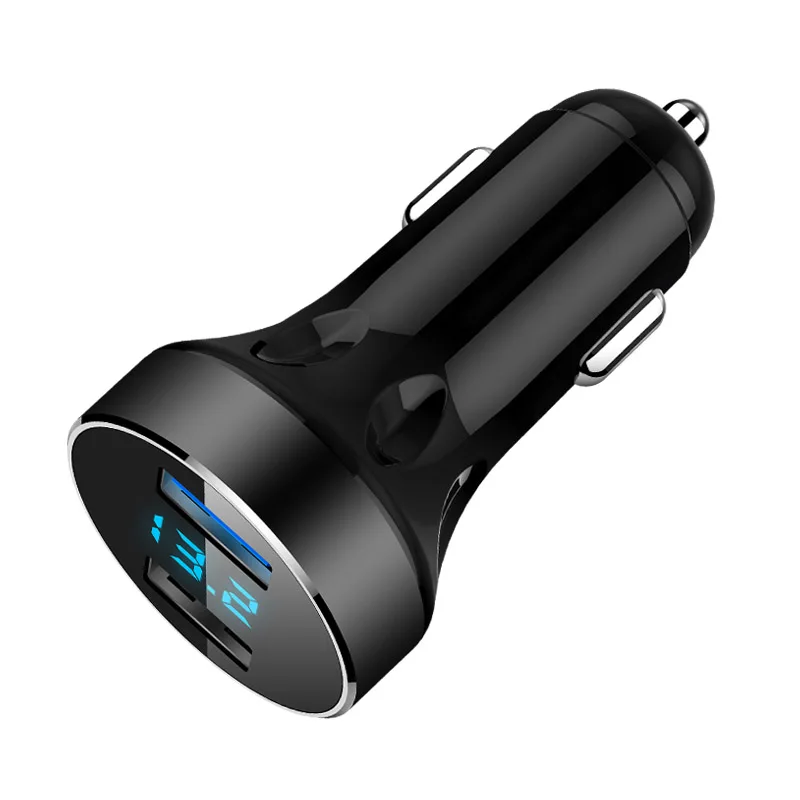 Автомобильное зарядное устройство JaJaBor с 2 usb-портами для быстрой зарядки со