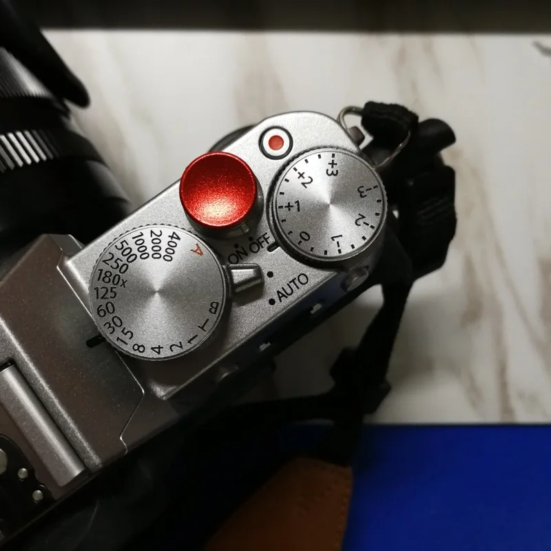 Кнопка спуска затвора из красного дерева для Fuji X100F FujiFilm | Электроника