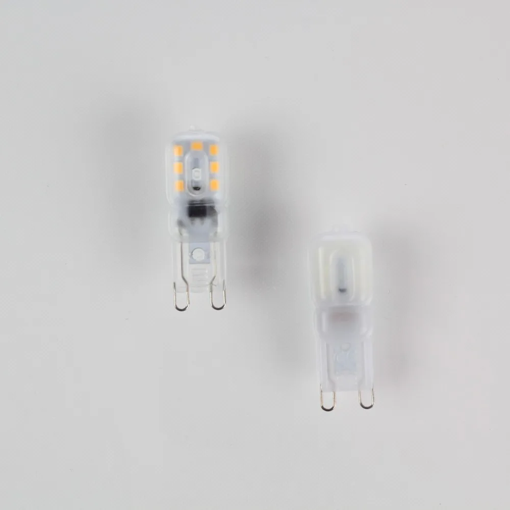 Миниатюрная светодиодная лампа G9 2835 В переменного тока 3 Вт 360 SMD молочного