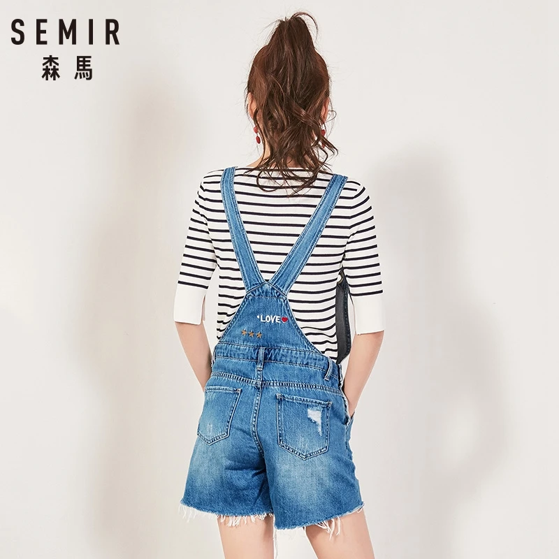 SEMIR элегантные сексуальные комбинезоны для женщин без рукавов комбинезон
