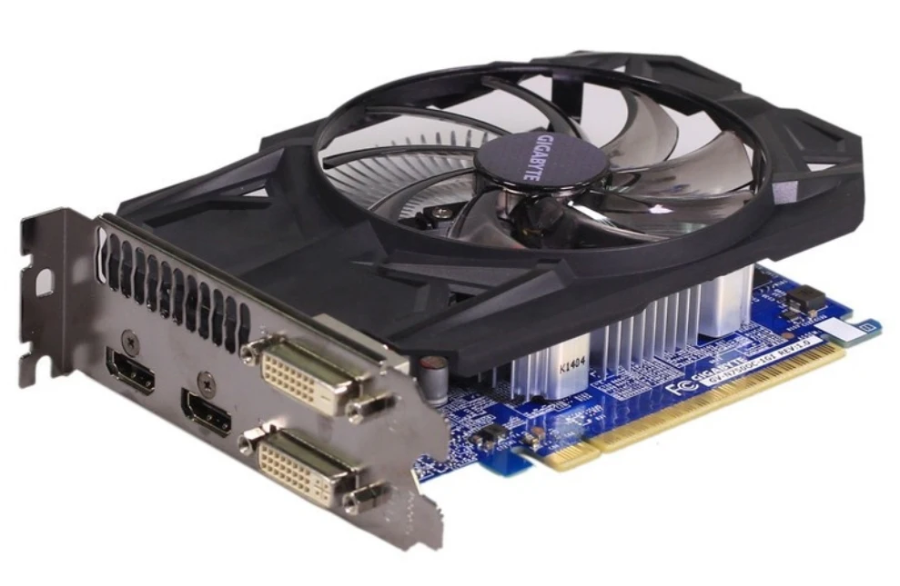 GIGABYTE, оригинальная Видеокарта GTX 750, 1 Гб, 128 бит, GDDR5, видеокарты для nVIDIA Geforce GTX750, Hdmi, Dvi, использованные VGA карты, распродажа