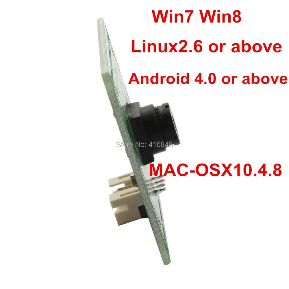 Usb модуль камеры 640X480 MJPEG 60fps M7 45 градусов Объектив 32*32 мм плата 480P VGA видео CMOS OV7725 usb