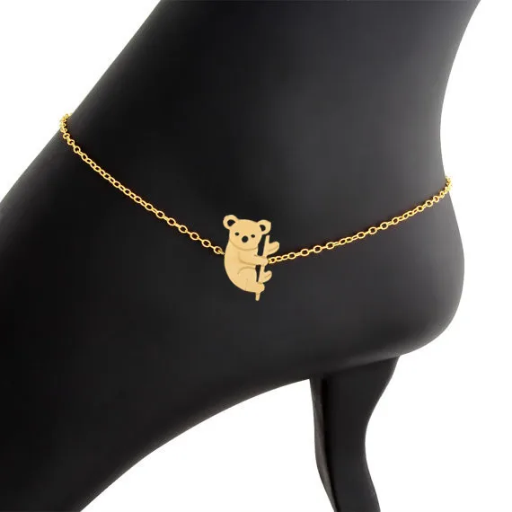 

ICFTZWE BFF Bracelet Cheville Foot Jewelry Unuque Leg Chain Stainless Steel Bijoux Femme Watermelon Anklets For Women