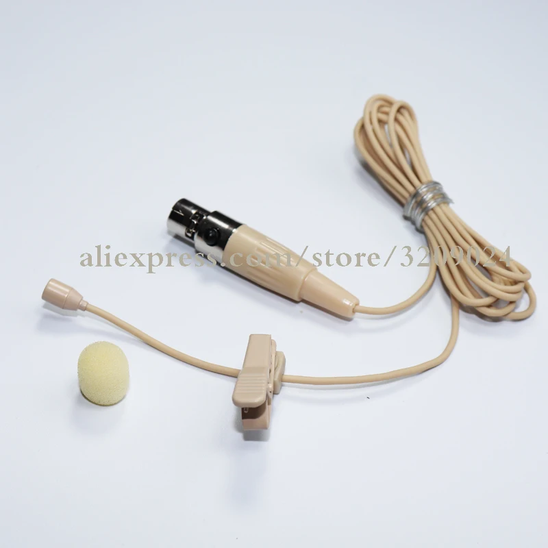 Skin XLR 3 контактный разъем TA3F зажим для галстука на лацкане микрофон конденсатор