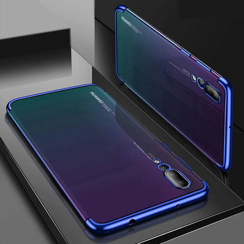 Роскошный прозрачный мягкий силиконовый чехол ТПУ для huawei P30 P20 Lite Pro P10 Plus P9 Lite P8 Lite mate 20 10 Lite Pro 8 9 чехол для сотового телефона