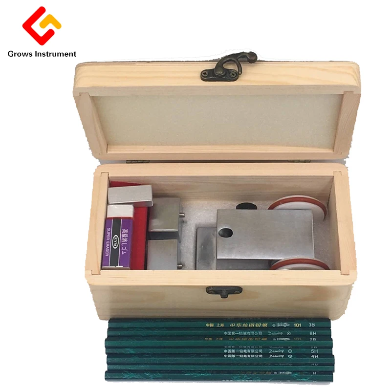 

Портативный прибор для проверки твердости в виде карандаша, устройство для проверки твердости в размере 500 г/750 г/1000 г с внутренней комбинацией карандашей