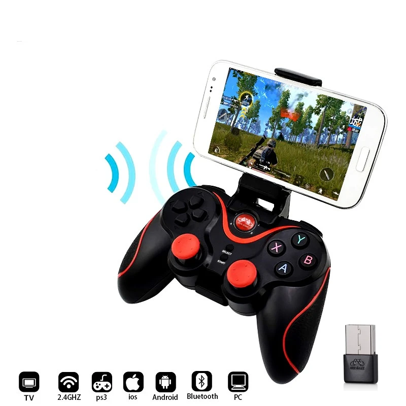 Синий зуб беспроводной геймпад игровой контроллер для PS3 ТВ ПК ноутбук джойстик