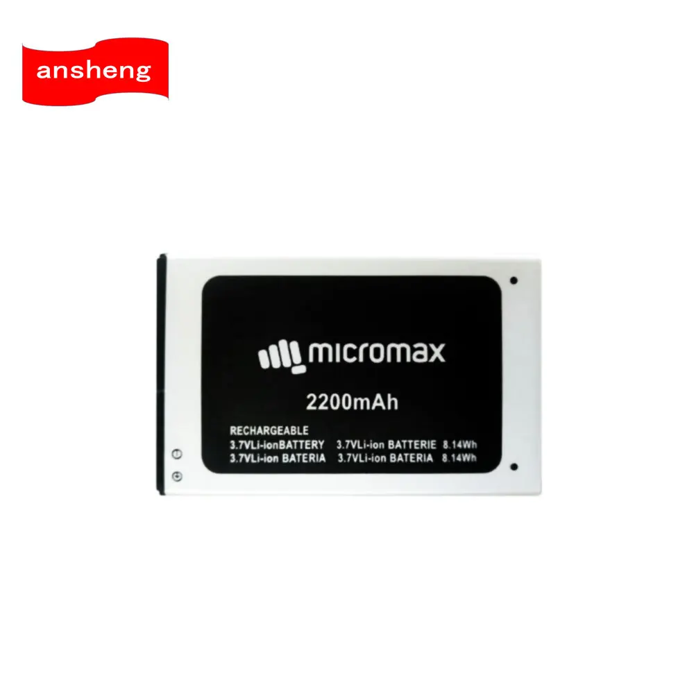 Высококачественный аккумулятор Q354 2200 мАч для смартфона Micromax ACBIR22M03|Аккумуляторы
