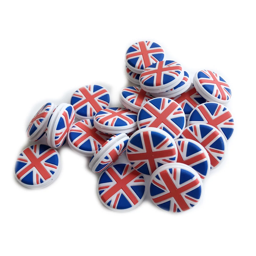 1pc Flag Shock Absorber Tennis Accessory Damper Outdoor Sports US/UK Racquet Elastic | Спорт и развлечения
