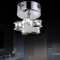led3w k9 crystal ceiling lamps 1 light simple modern artistic