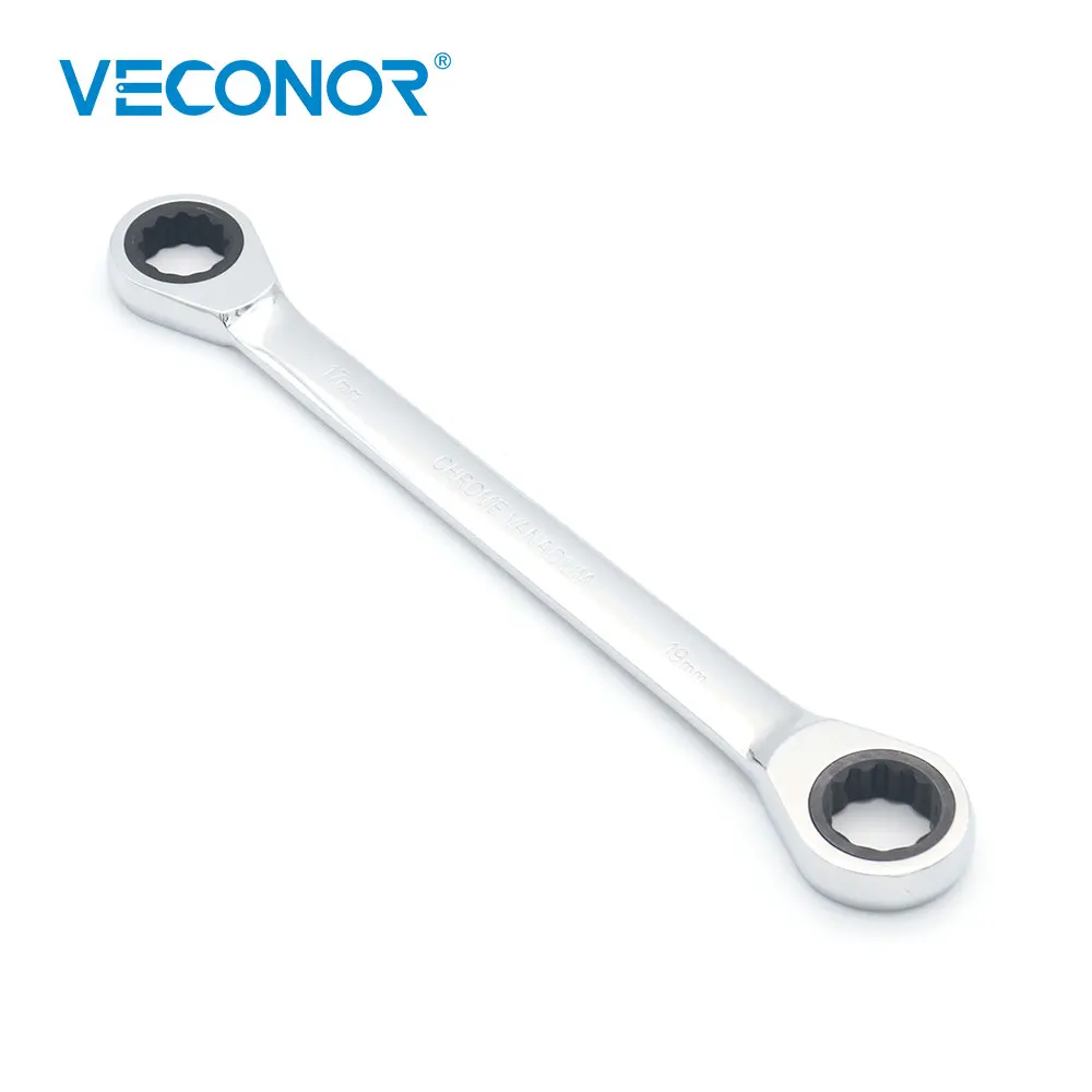 Veconor 6 шт. Dual Head усилила ключ гаечный набор 8 19 мм с пластиковыми инструмент стеллаж