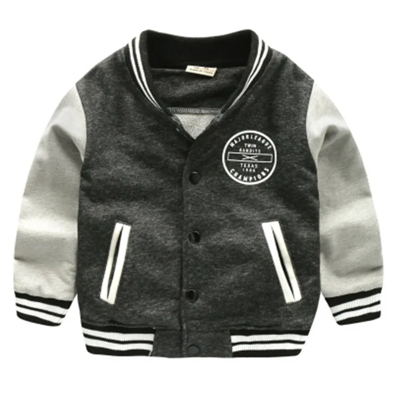 От 2 до 8 лет Одежда для маленьких мальчиков куртка на весну и осень верхняя одежда