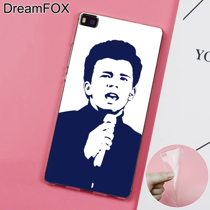DREAMFOX K173 Rick Astley Soft TPU Silicone Case Cover For Huawei P8 P9 P10 Lite Plus 2017 Honor 8 Pro 9 6X |