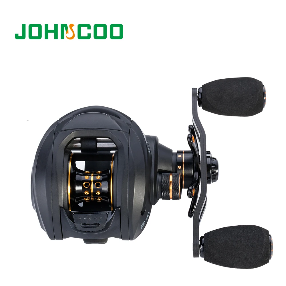 JOHNCOO новая катушка baitcasing 13 + 1 подшипники 6 3: супер легкие магнитные и центробежные