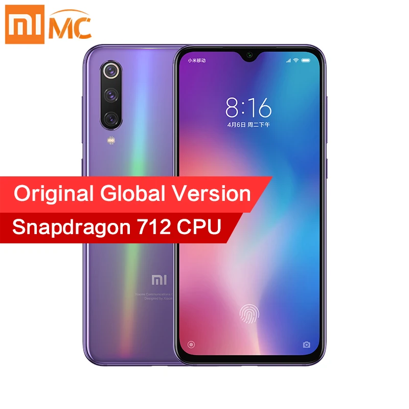 Глобальная версия Xiaomi mi 9 SE Смартфон Snapdragon 712 6GB 64GB 5 97 &quotAMOLED FHD + экран 48MP тройные