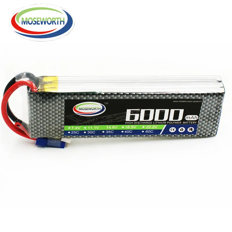 Lipo Батарея 3 s 11 1 В 6000 мАч 35C Max 70C разряда для Мультикоптер Дрон вертолет самолет