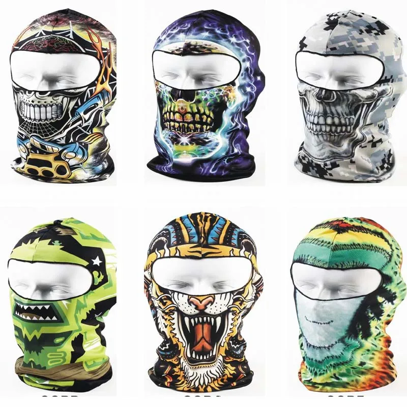 Маска-балаклава для езды на мотоцикле и лыжах | Аксессуары одежды