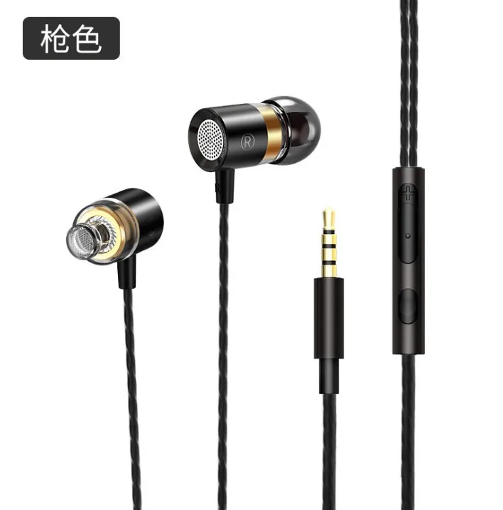 3.5MM In-Ear Wired Headphone Earphones Metal HIFI Earpiece with MIC for Xiaomi Samsung Huawei Phones | Электроника