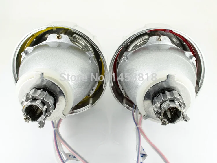2 шт. 8 &quotдюймов HID Bi Double фара Объектив Проектора Комплект lenses12v 24 В для H1 H3 H7 H11 9005 9006