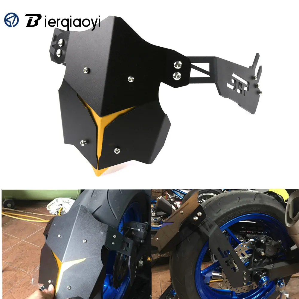 Мотоцикл Брызговики для Kawasaki Z900 ER6F ER6N Versys 650 ZX6R ZX10R с ЧПУ Алюминиевый сплав заднего