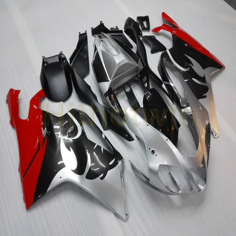 

Free Bolts+Custom silver black Motorcycle body kit for RSV1000RR 2004 2005 2006 RSV 1000RR fairing