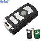 OkeyTech 315433868 МГц 4-кнопочный дистанционный Автомобильный ключ без ключа PCF7944 ID46 Fob для BMW 7 серии 730740(E65E66) CAS1CAS2 автомобильные ключи