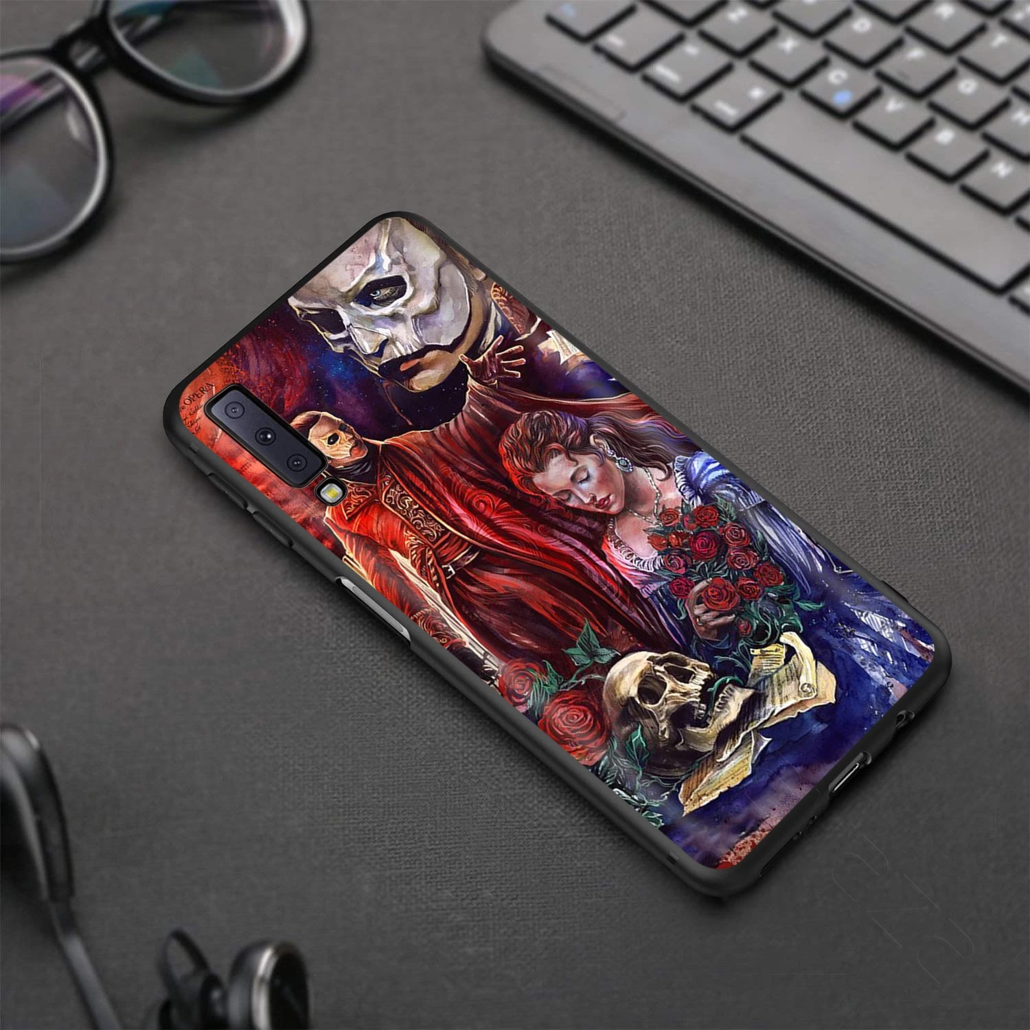 Фантом оперы чехол для Samsung Galaxy J6 A9 A8 A7 A70 A6 A5 A50 A40 A30 A3 A10 A51 A71 A81 A91 2018 | Мобильные
