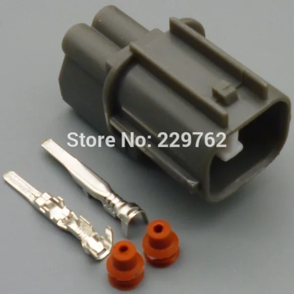 10sets male Shhworldsea 6189-0129 2 Pin Автомобильный Кабель Провод рожка разъем для пластичного Автово для BYD для BUICK Honda CITY Land Rover замок двигателя - Название цвета: 10sets male