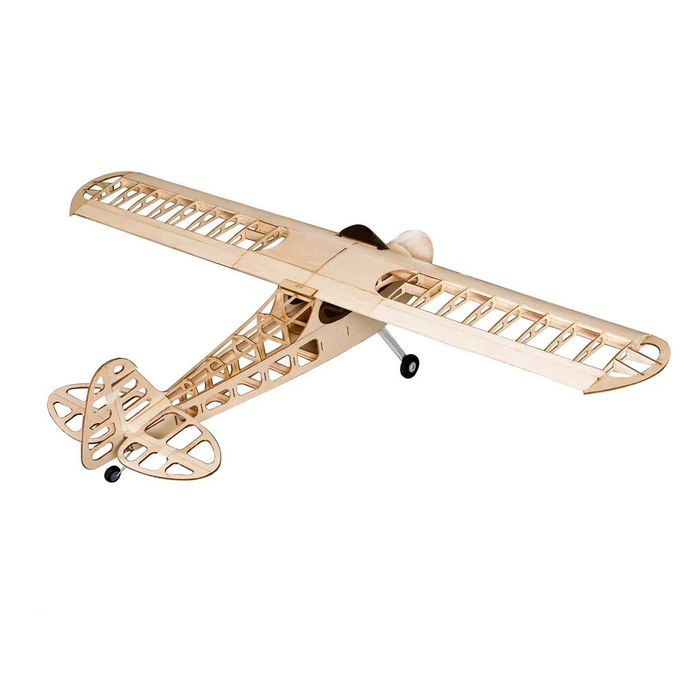 DIY RC Hobbies S0801 Balsa Wood самолет 1 2 м Piper Cub с пультом дистанционного управления модель