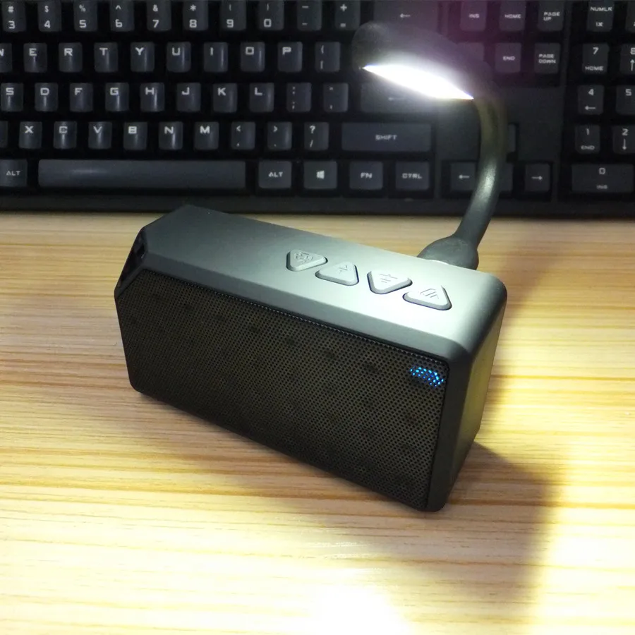 Мини Портативный Смарт Bluetooth динамик, беспроводной динамик s FM аудио Радио режим плеер Колонка Поддержка TF карта usb накопитель со светодиодом