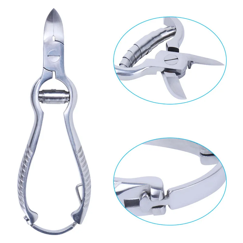 Нержавеющие профессиональные кусачки для ногтей взрослых u образные Ножницы