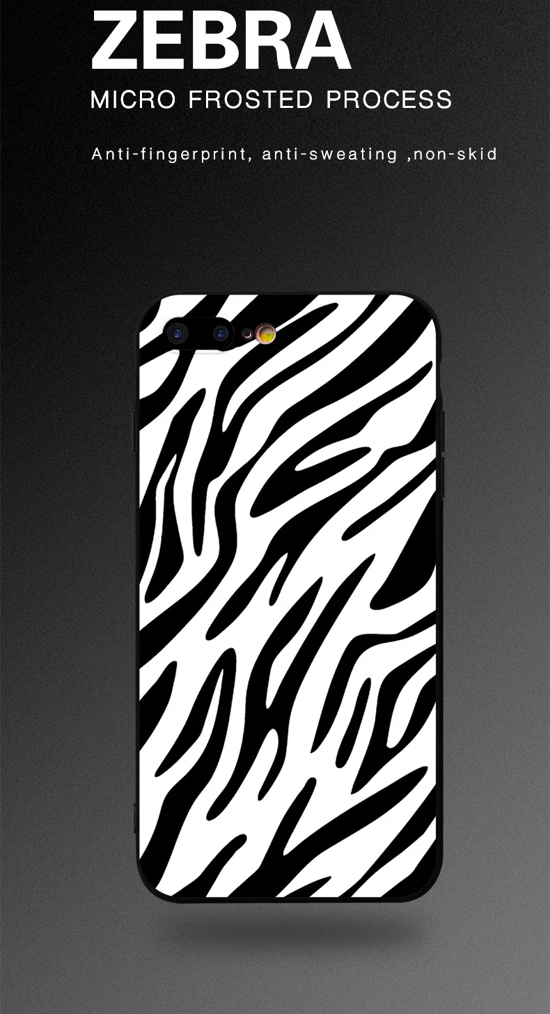 Чехлы для телефонов iPhone 6, 6 S, 7, 8 Plus, X, XS, XR, XS, MAX, змеиная кожа, Зебра, леопард, крокодиловый принт, Мягкий ТПУ силиконовый чехол-накладка