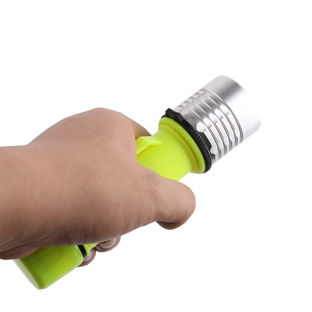 Подводный светодиодный фонарик для дайвинга с алюминиевым корпусом