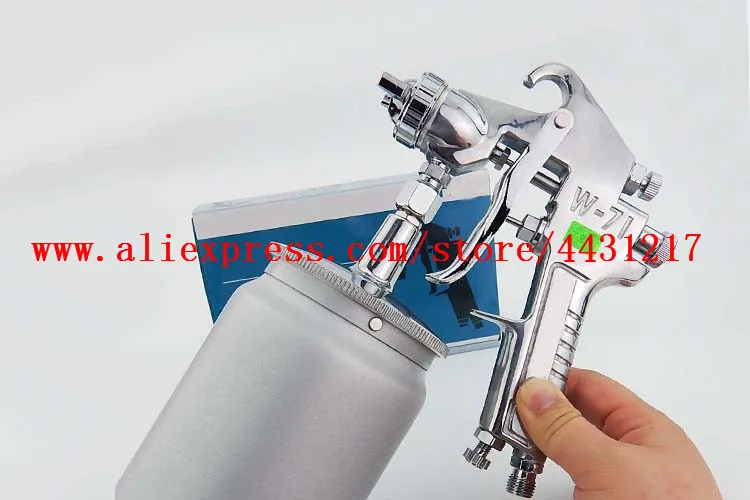 

Japan HVLP W71 Manual W-71 Spray Gun Handle Paint Gun 600ml 0.8/1.0/1.3/1.5/1.8mm Car Coat Gun Furniture Painting Paint Pistol