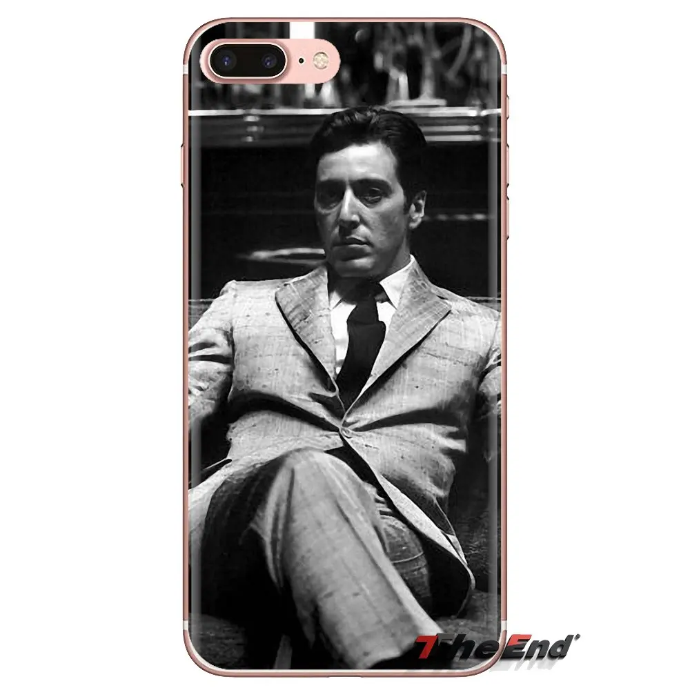 Michael Corleone Mario Puzo Godfather Soft Case Covers For Samsung Galaxy S3 S4 S5 Mini S6 S7 Edge S8 S9 S10 Plus Note 3 4 5 8 9 |