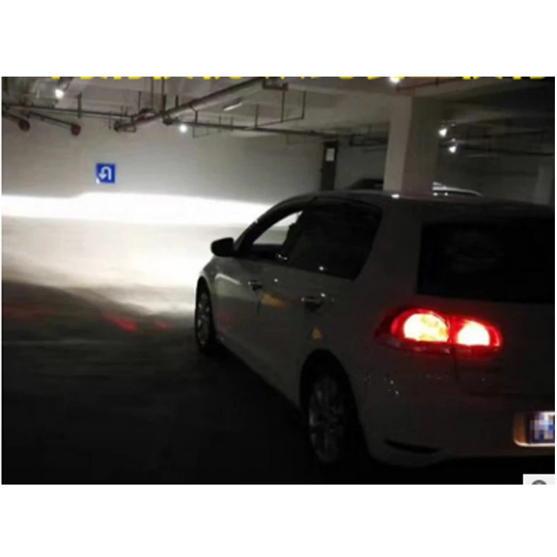 Golf 6 светодиодные лампы для фар canbus без ошибок ближнего света 60 Вт 7600LM 6000 К 12 В h7 led