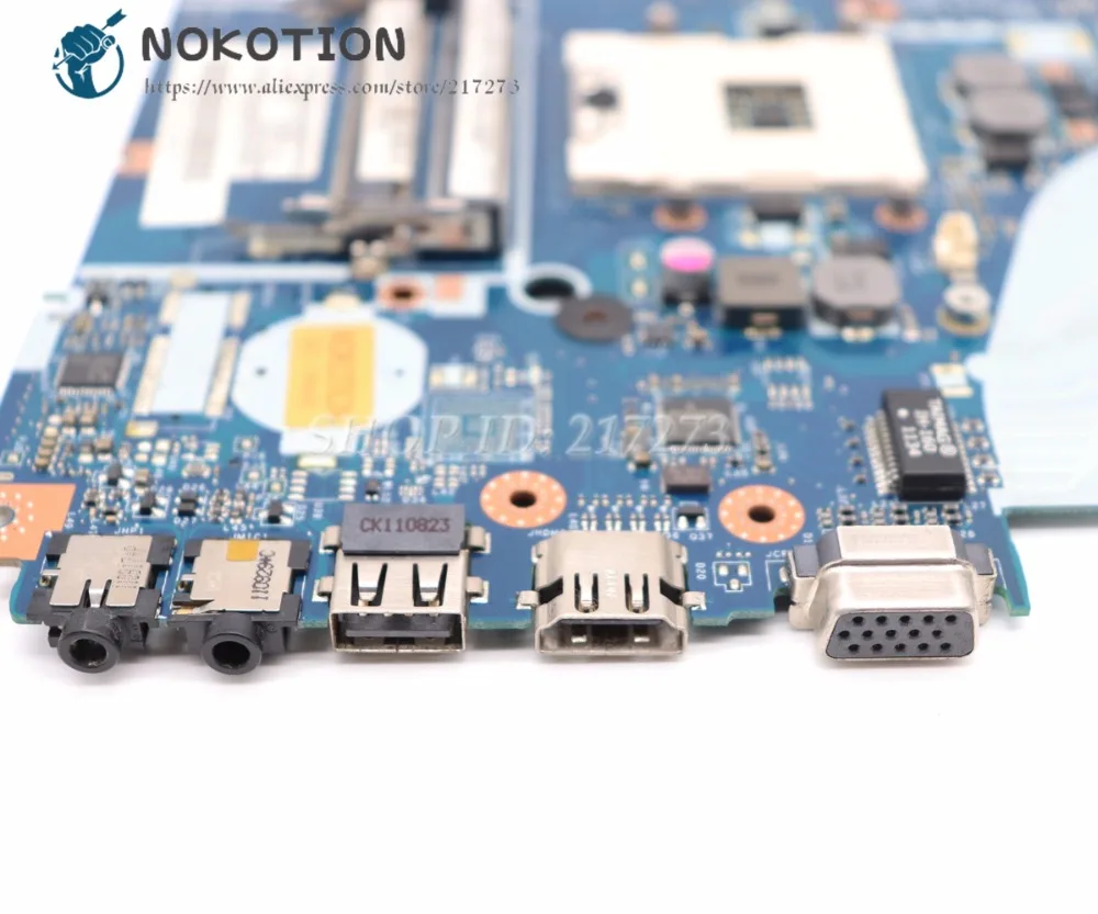 NOKOTION материнская плата для ноутбука acer aspire 5750 5750G P5WE0 LA-6901P MBR9702003 MB. R9702.003 HM65 UMA основная плата DD3
