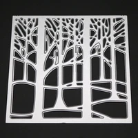 ylcd1295 forest metal cutting dies for scrapbooking stencils diy album cards decoration embossing folder craft die cuts tools