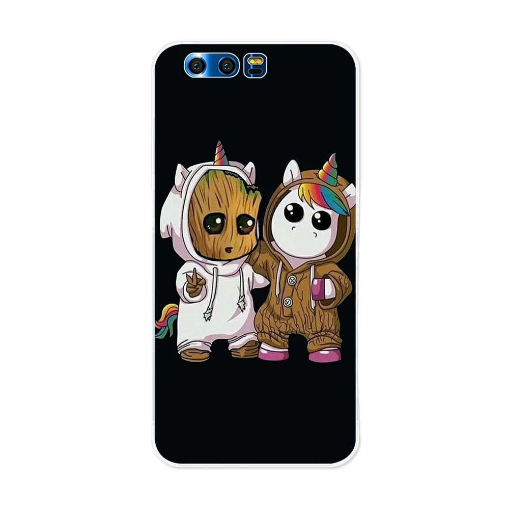 Мягкий силиконовый чехол IYICAO для huawei Y9 Y7 Y6 Prime Honor 8C 8X8 9 10 Lite 7X 7C 6A 7A Pro - Цвет: 10