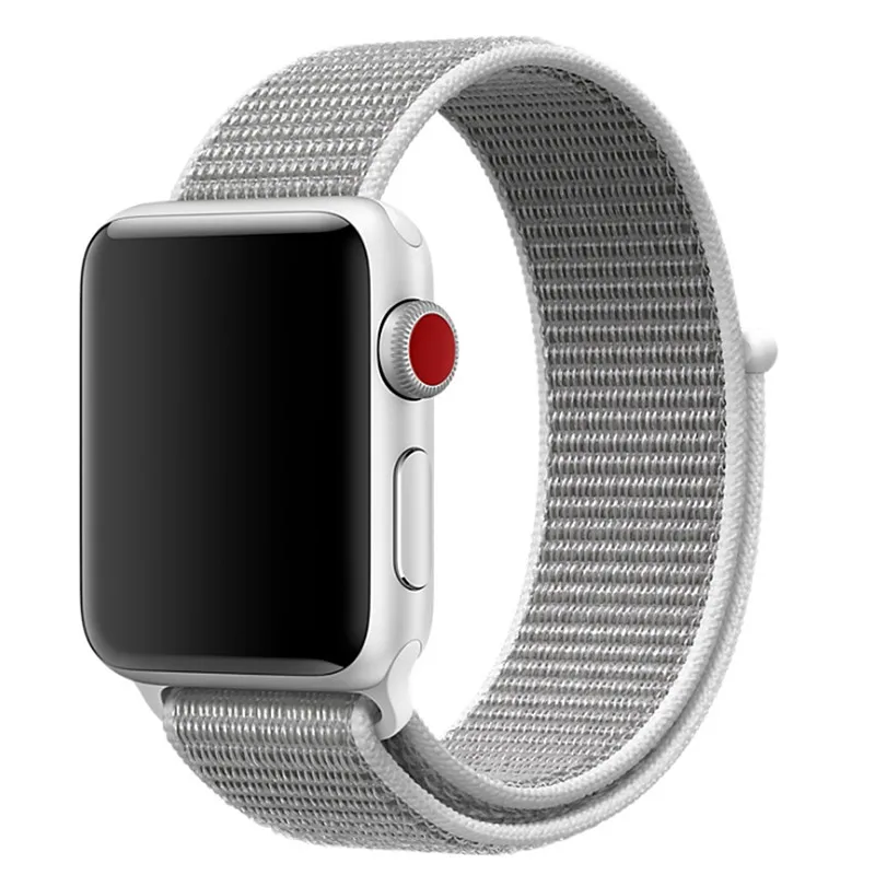 Нейлоновый ремешок для Apple Watch 40 мм 38 мм браслет для Apple Watch Series 4 44 мм ремешок для Apple Watch Band 42 мм