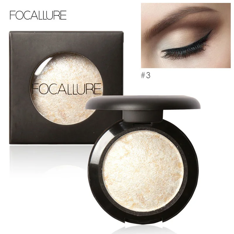 Тени для глаз focallure pallette тени век с блестками косметика макияж палитра