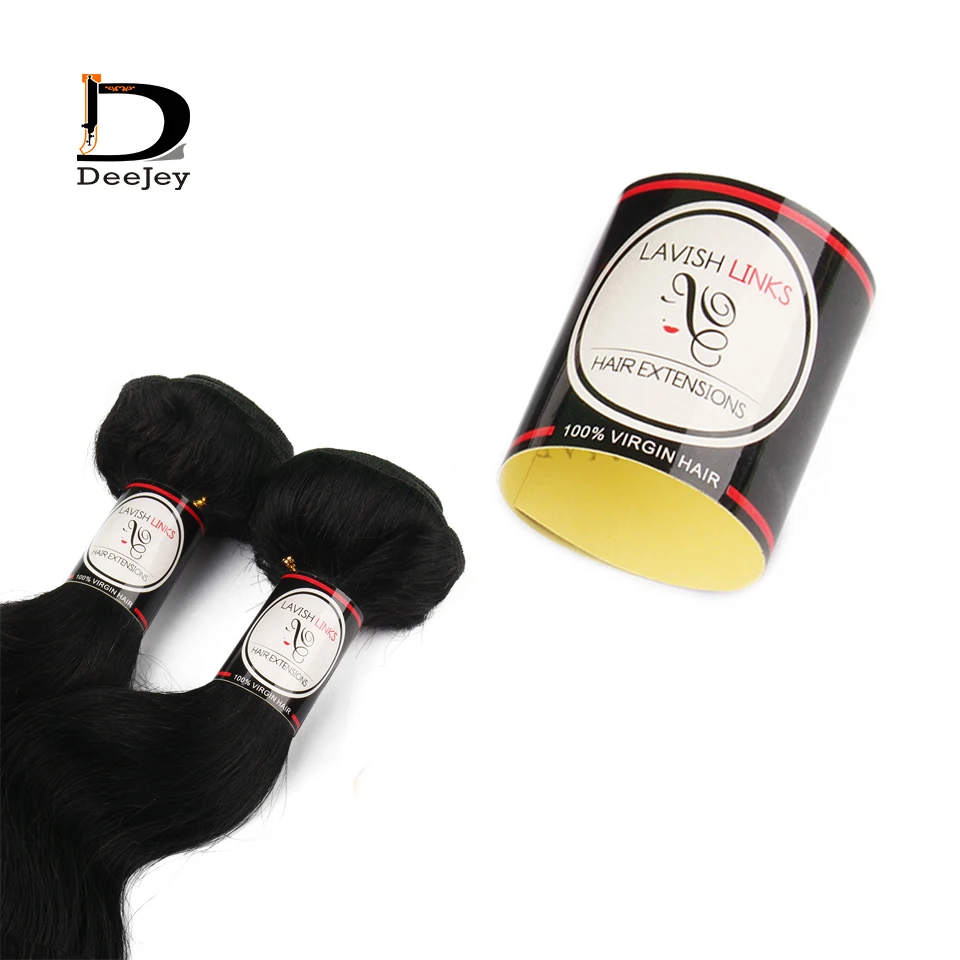 Индивидуальные брендовые натуральные человеческие волосы оберточные