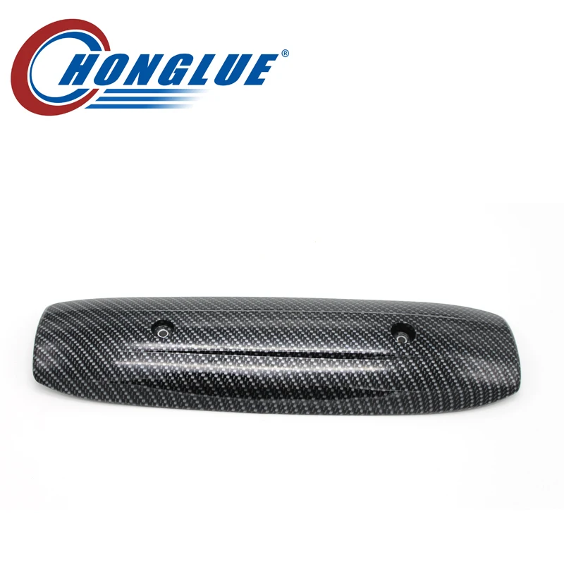 Honglue для Yamaha tmax500 2001-2007модели имитация углеродного волокна выхлопная труба крышка глушитель крышка средняя изоляция крышка