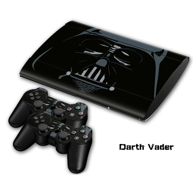 Из серии «Звездные войны» с Дартом Вандер кожи Стикеры для sony PS3 Playstation 3 Slim 4000 консоль и контроллер PS3 тонкий 4000 кожи Стикеры наклейка