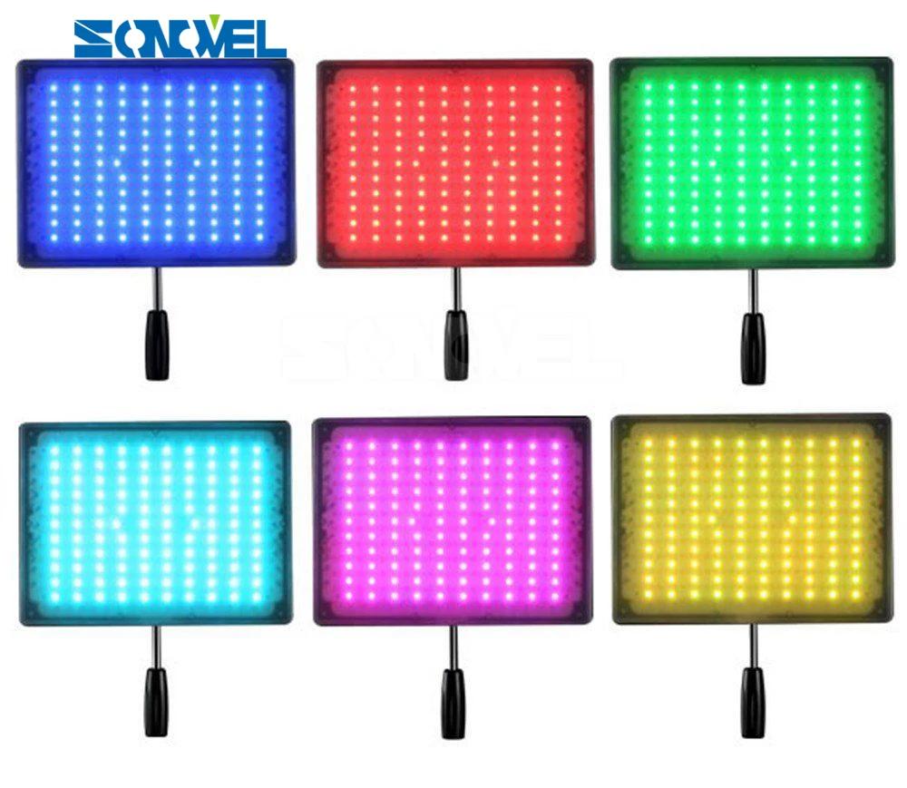 YONGNUO YN600 RGB+ AC адаптер питания светодиодный свет панели 3200 K-5500 K с беспроводным Bluetooth пультом дистанционного управления для Canon Nikon sony