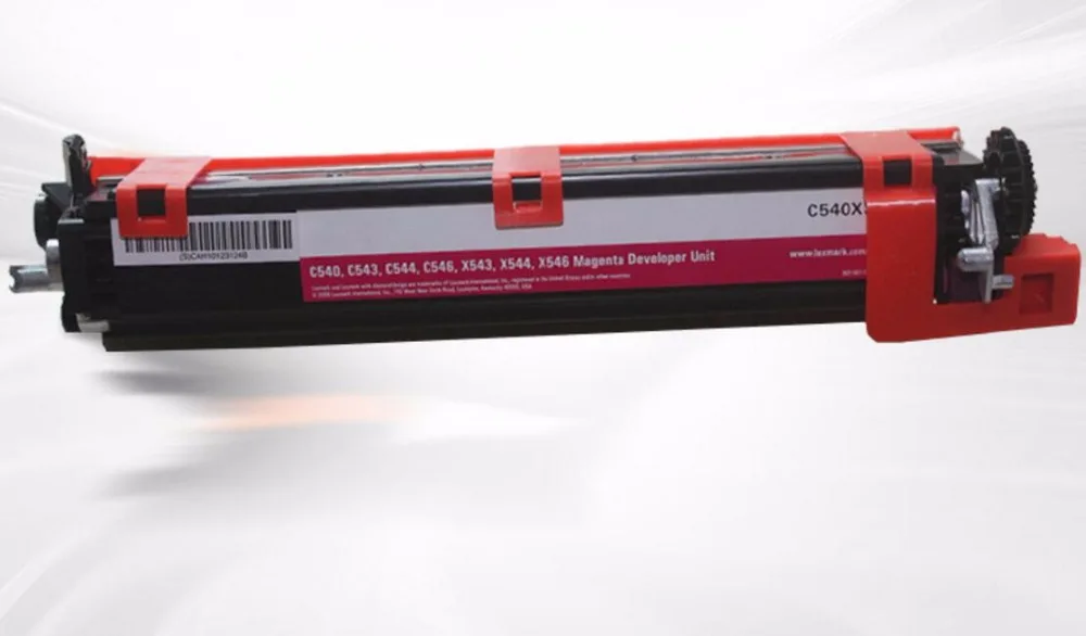 Новый совместимый блок разработчика цветов используемый для Lexmark C540 C543 C546 C544 X544