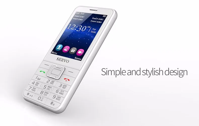 SERVO V8100, 4 sim-карты, 4 режима ожидания, мобильный телефон, четыре sim-карты, четыре sim-карты, сотовый телефон, четыре диапазона, 2,8 дюймов, фонарик, MP3, GPRS, P282
