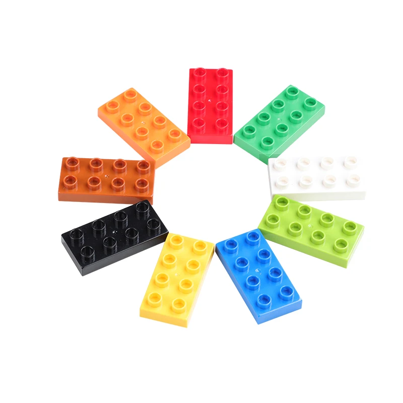 Классические строительные блоки 2x4 цветные обучающие игрушки для детей 100 г 14