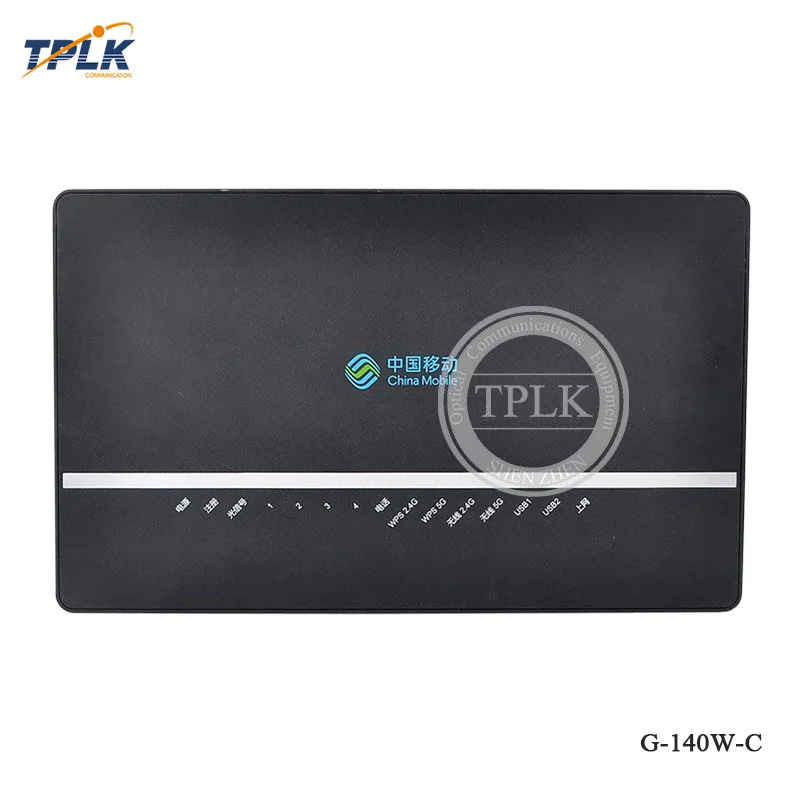 Б/у Alcatel lucent G-140W-C GPON ONU ONT английская/китайская версия с 4GE+ 2USB+ 1tel портами, 2,4G/5G двухдиапазонный WiFi Лучшая цена